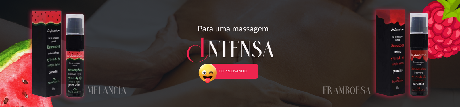 Banner Principal Home Slider - La Passion Sensações - Desktop