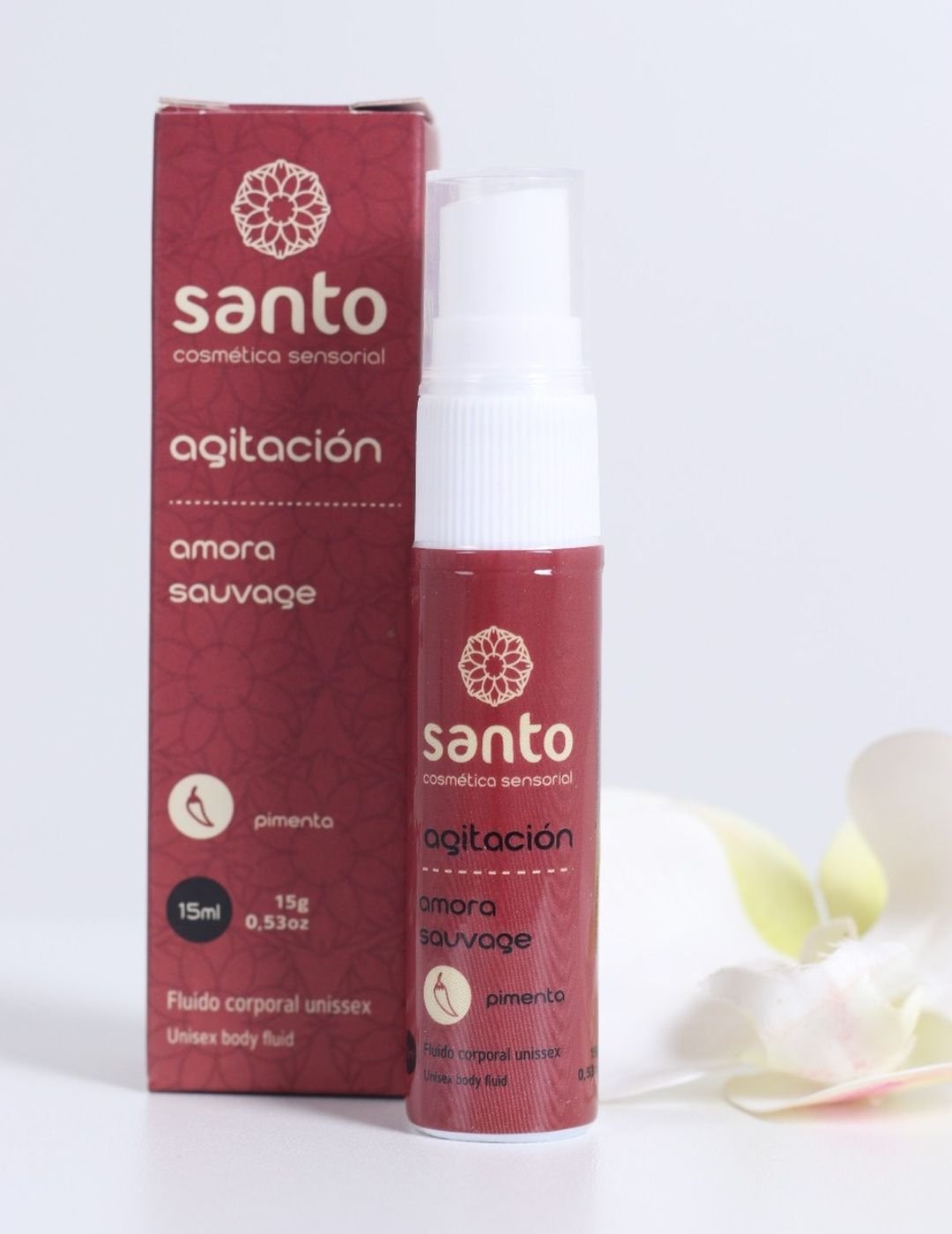 Gel Beijável Santo Agitación Amora Sauvage 15ml