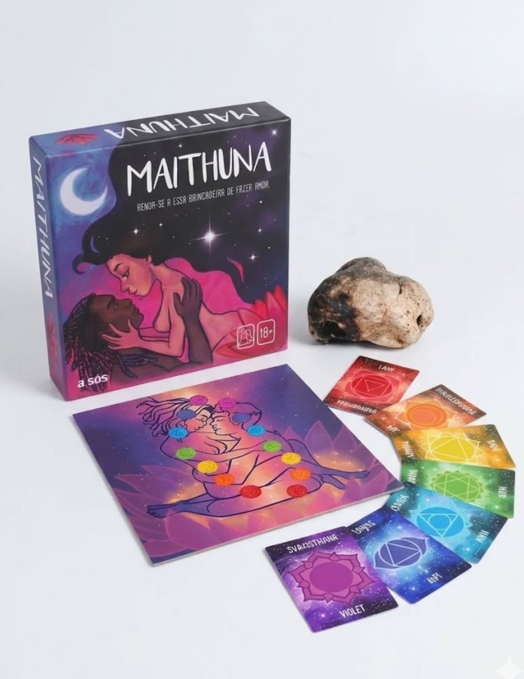 Jogo de Tabuleiro Erótico para Casais Maithuna