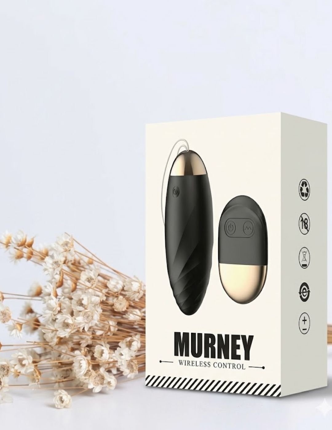 Vibrador Bullet Wireless Murney 10 Vibrações - Lilo