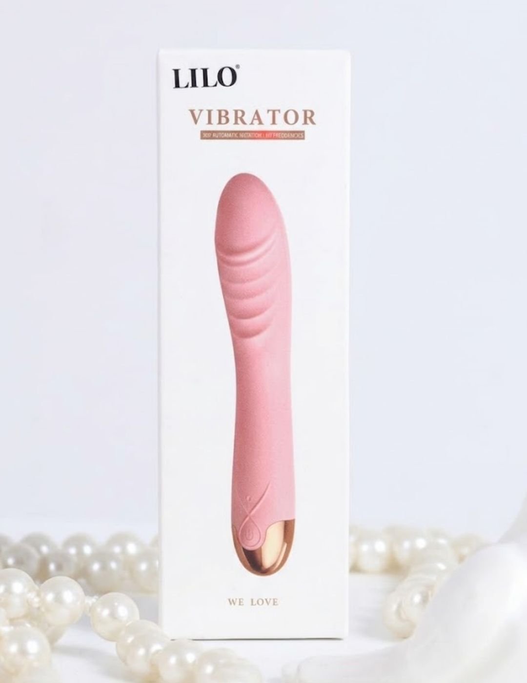 Vibrador Personal Recarregável 10 Vibrações e Rotação - Lilo