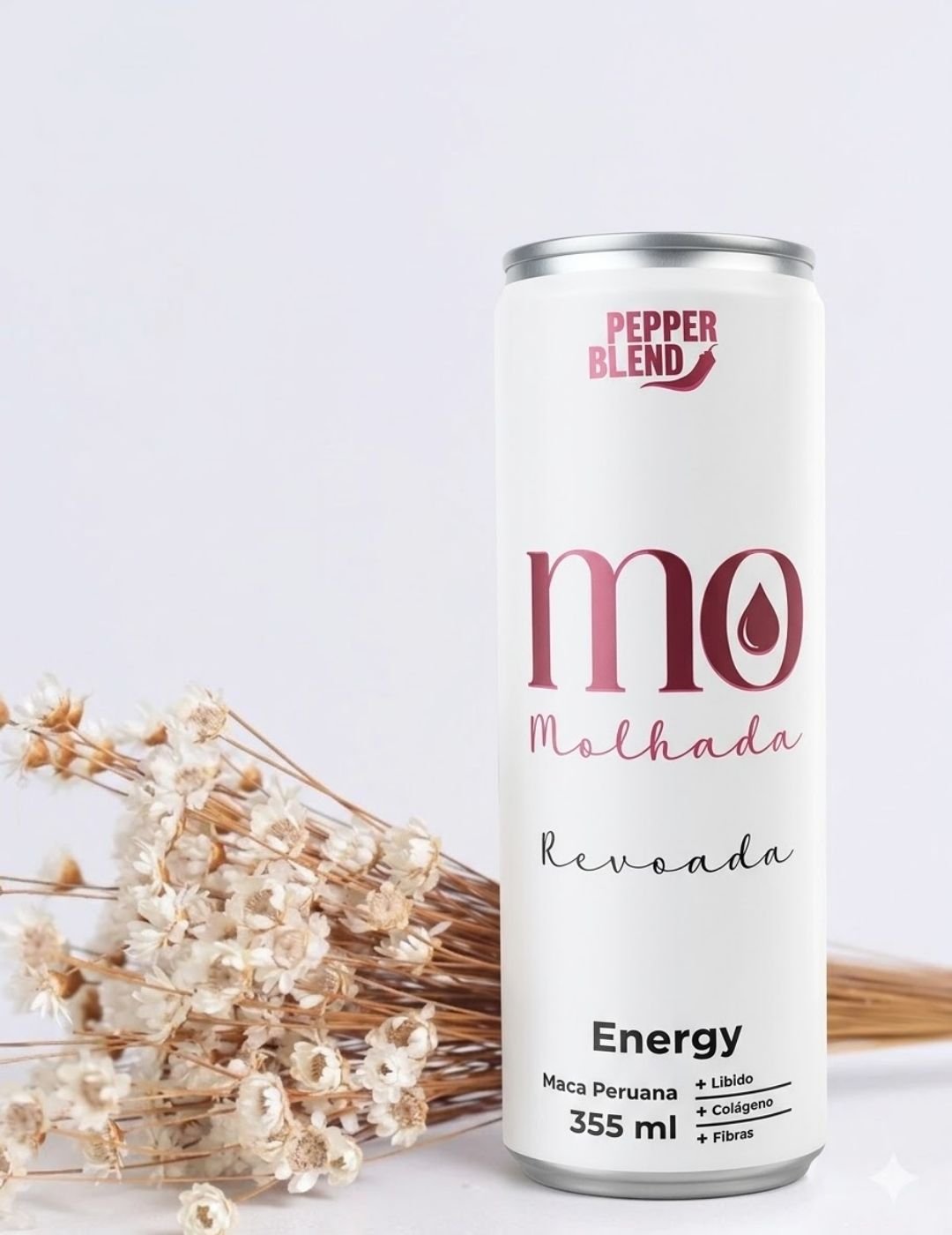 Energético Estimulante Revoada MO Molhada - Pepper Blend 355ml