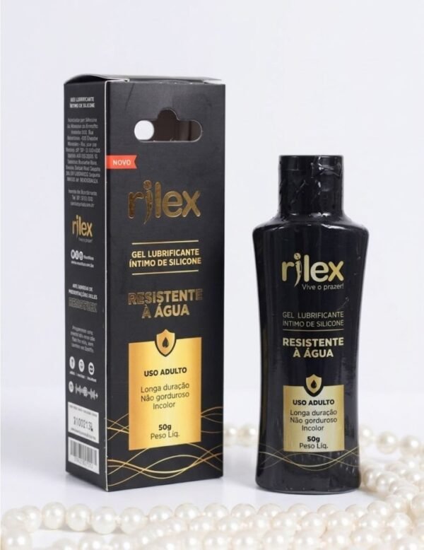 Gel Lubrificante Íntimo Siliconado - Rilex 50g