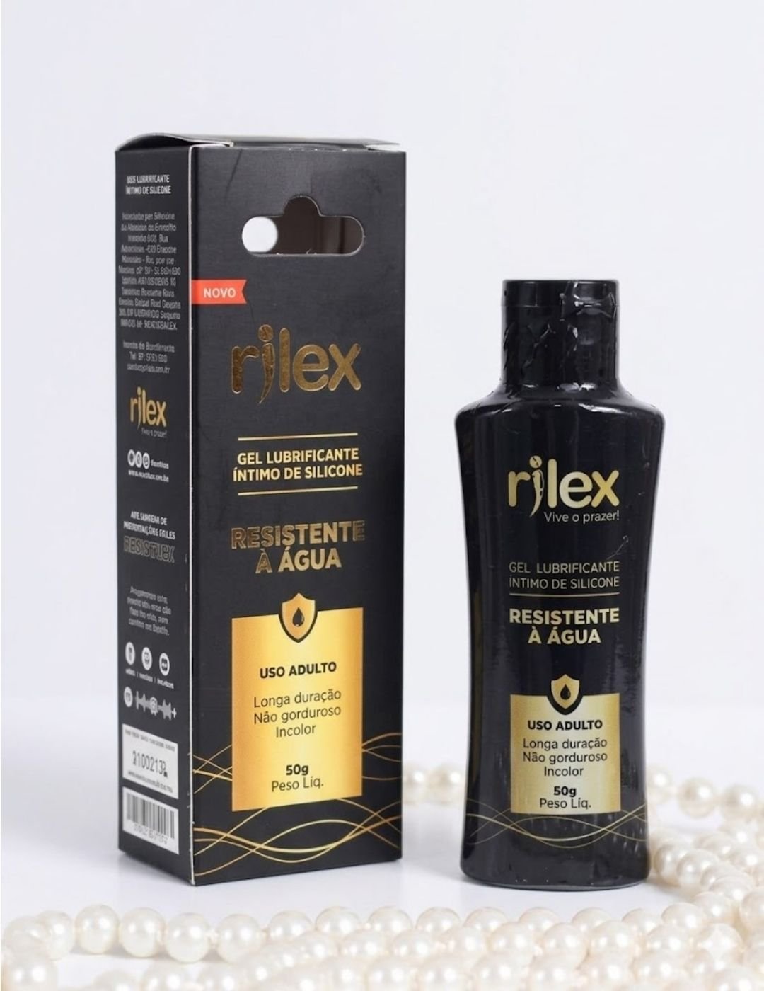 Gel Lubrificante Íntimo Siliconado - Rilex 50g