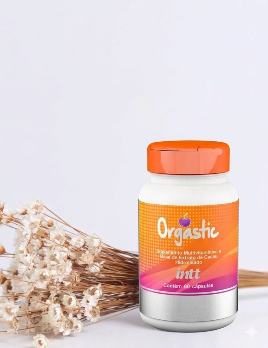 Orgastic Cápsulas Suplemento Feminino 60 cápsulas Intt